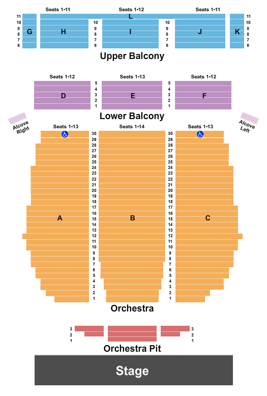 Bakersfield Fox Theater Bill Burr Seating Chart